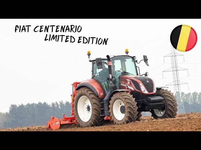 New Holland T5.120 CENTENARIO LIMITED EDITION  DRONE VIEW