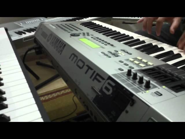 YAMAHA MOTIF 6 DEMO NA CLASSIC KEYBOARDS