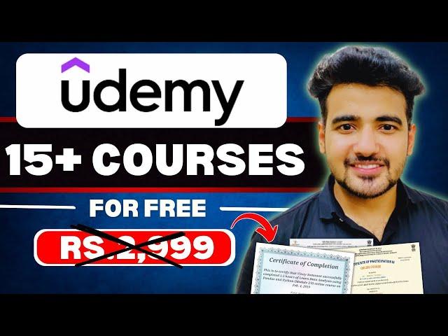 Udemy Free Courses With Certificate | Udemy Diwali Sale | Free Online Courses | Chatgpt, MS Excel