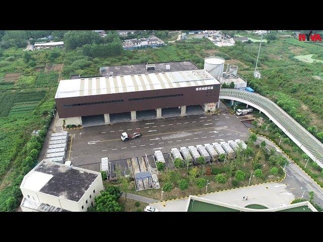 Waste handling in China - HYVA transfer station in Nanjing