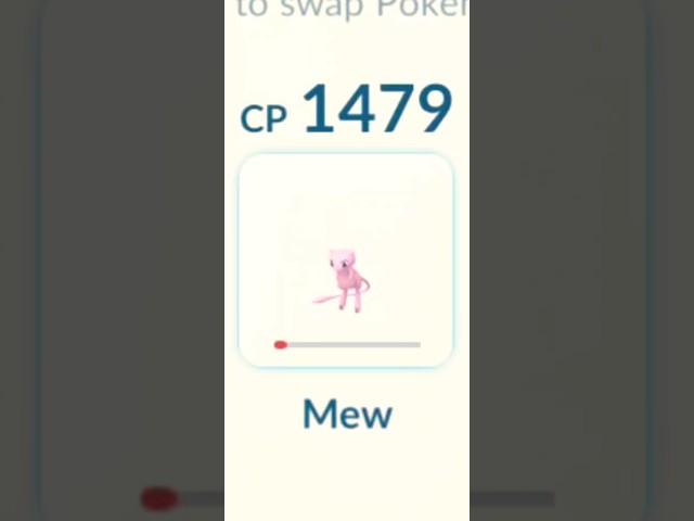 1Hp mew against giovanni becomes a game changer in pokemon go #shorts #pokemongo #pokemongoshorts