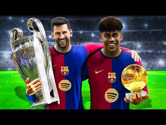 I Made Messi and Lamine Yamal Teammates