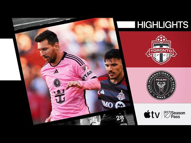 Toronto FC vs. Inter Miami CF | Leo Campana Game Winner! | Full Match Highlights | October 5, 2024