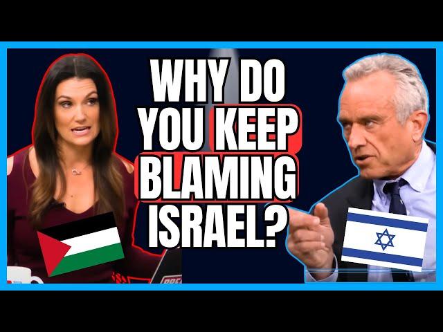 Robert Kennedy Jr SCHOOLS Anti-Israel Host: Why Is Your Mind Blaming Israel?