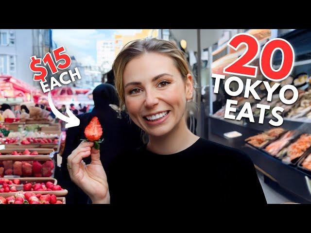 20 Must Try Japanese Foods in Tokyo  Ultimate Travel Guide + The $15 Strawberry