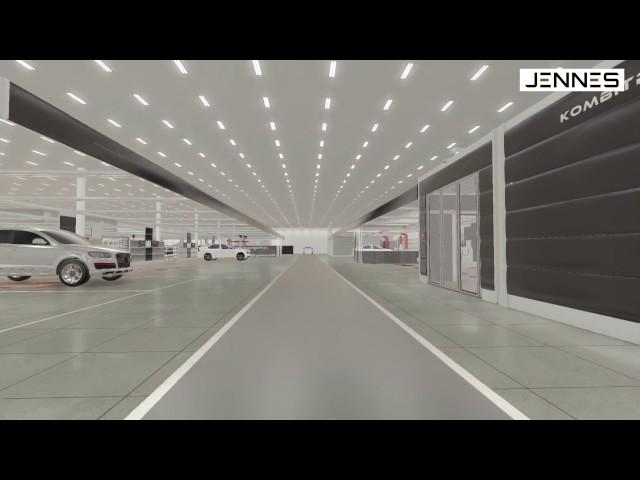 New Bodyshop for Jennes in Brussels by Symach