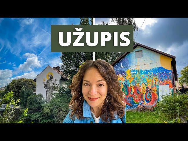 The COOLEST Neighborhood in Vilnius?! Užupis Art District