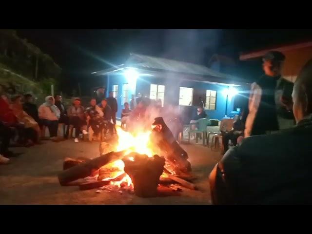 The last bonfire with Rev. Victo P. Shohe & Family