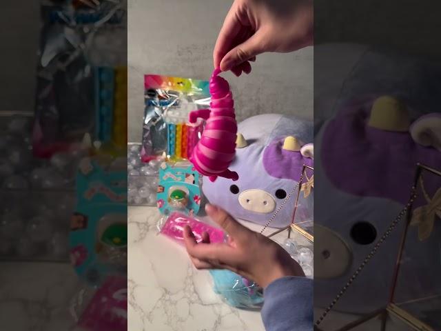 cute items fidgetfetti #fidget #asmr #squishmallow #smallbusiness #mysteryscoop #slime #popit