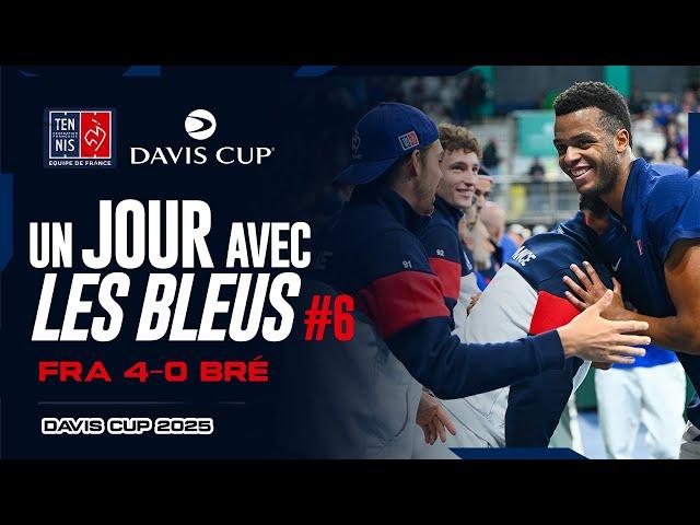  Un Jour avec les Bleus #6 | France-Brésil | Davis Cup 2025