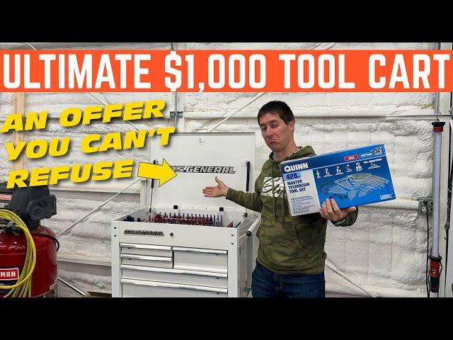 $1,000 Budget For EVERY TOOL YOU NEED (And The Box) *Harbor Freight*