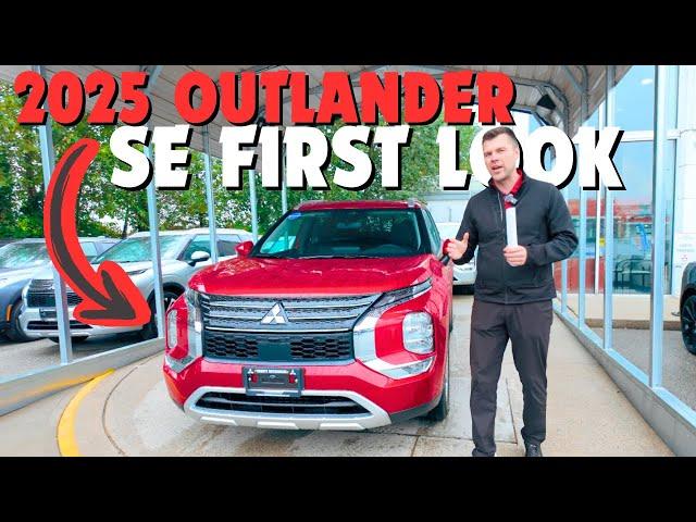 2025 Outlander SE PHEV Mitsubishi - real life walkaround!