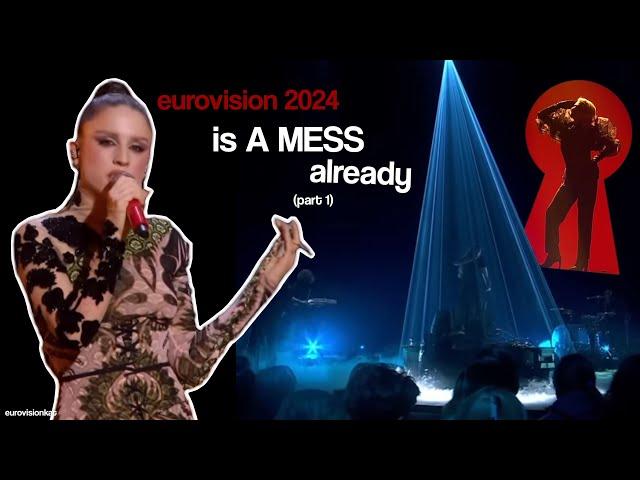 Eurovision 2024 is a MESS already (Part 1) | Eurovision 2024 Crack