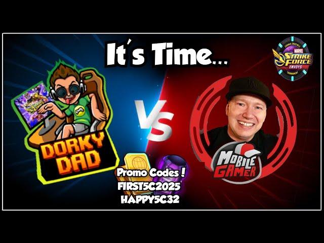 Envoy Beef! | DorkyDad Vs MobileGamer365 Envoy Tournament! | CC S13 Showcase! | Marvel Strike Force