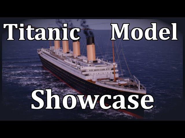 Titanic Animations Model Showcase Blender 2.9