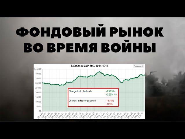 Фондовый рынок во время ВОЙНЫ. Война и инвестиции