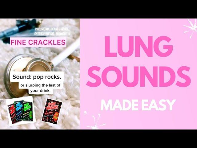 LUNG SOUNDS MADE EASY! 🫁