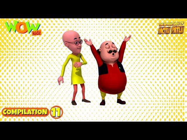Motu Patlu - Non stop 3 episodes | 3D Animation for kids - #11