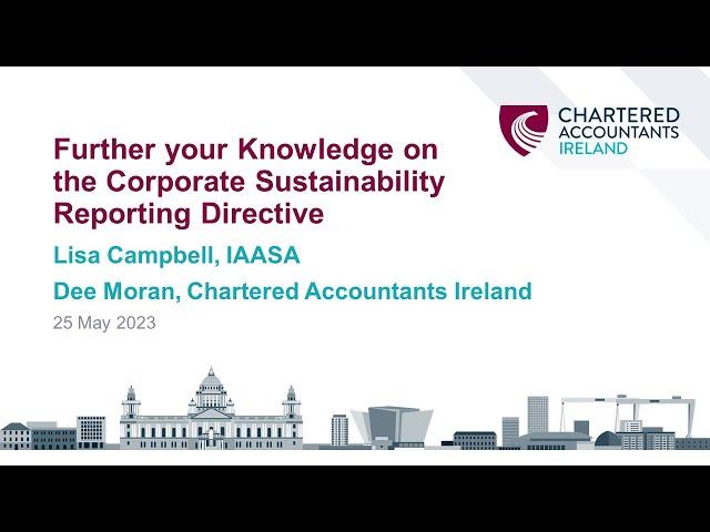 Further your knowledge on the Corporate Sustainability Reporting Directive