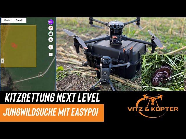 Kitzrettung next Level mit EasyPOI und DJI M3T / M30T