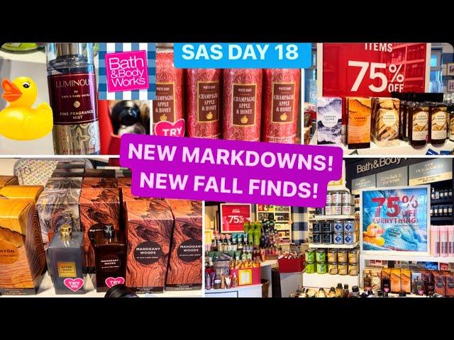 SAS DAY 18 NEW Markdowns + Fall! Bath & Body Works Walkthrough