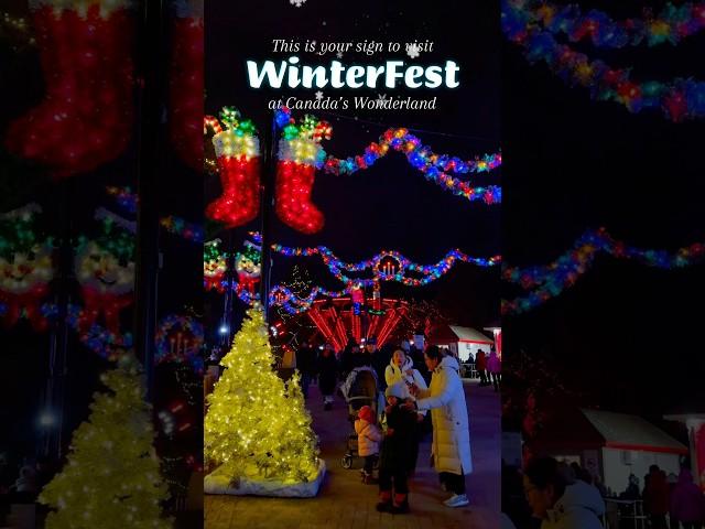 Winter magic is in full swing at Wonderland️ #WinterFest  #Wonderland #christmas #holidays #winter