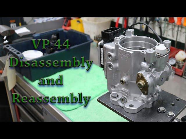 Bosch VP44 Injection Pump Cummins Application Disassembly and Reassembly