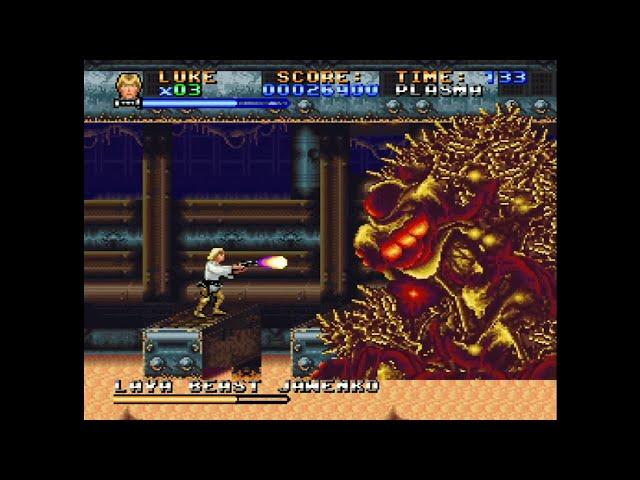 Super Star Wars Snes Super Nintendo Full Playthrough Jedi Difficulty No Death