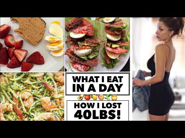 WHAT I EAT IN A DAY to lose weight | healthy low carb meals | Taylor Bee