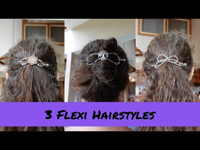 3 Hairstyles with FlexiClips | Pretty Simple Sara