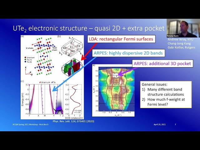 Nick Butch - Correlated topological superconductivity in UTe2