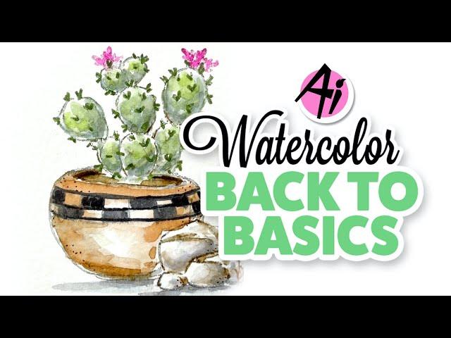 Ai Watercolor - Back to Basics with Kendra - July 20, 2021