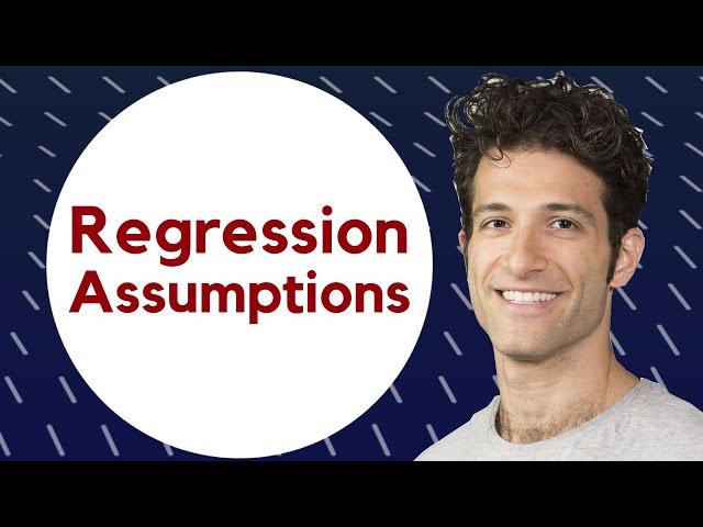 Regression assumptions explained!