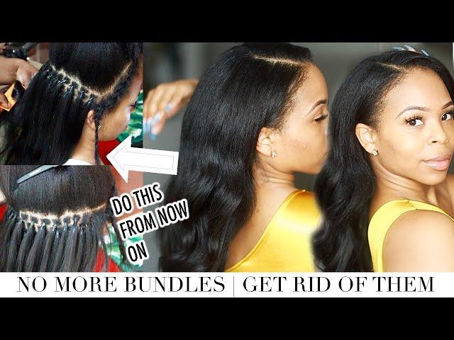 No MORE SEW-INS | I did Microlinks on myself and here's what happened | Studio Techilo ITIPS