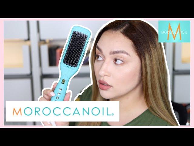 MOROCCANOIL SMOOTH STYLE CERAMIC HEATED BRUSH REVIEW