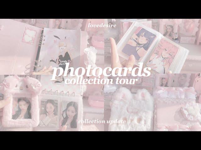 photocards collection tour ੈ‧₊˚ | collect book, binder tour ! 