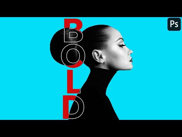 Outline Text Effect in Photoshop