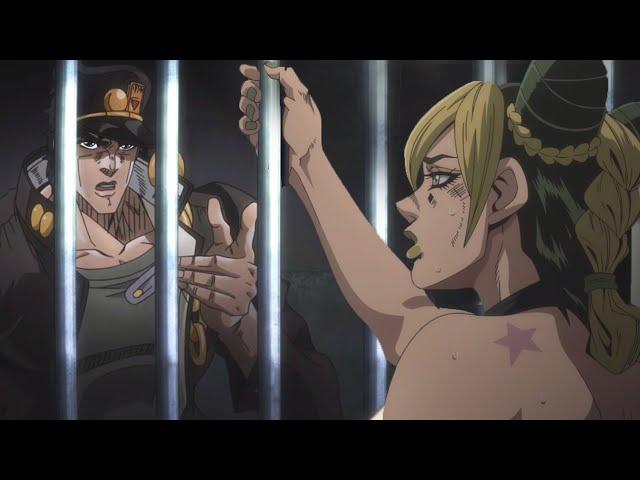 Horny Jolyne meets Jotaro