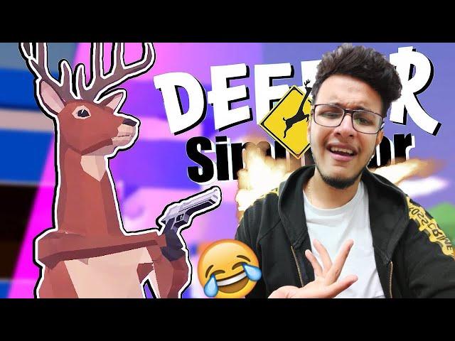 Deer Simulator - Ye Deer Hai Ya Spider Man | Funniest Game Ever