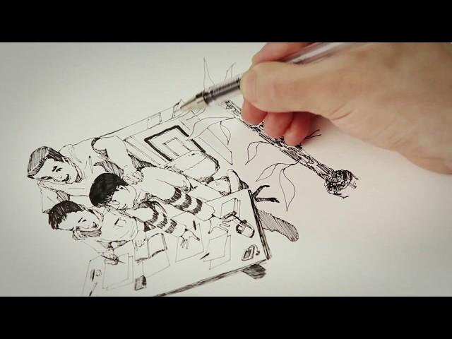 모션그래픽 TV C.F 라이브드로윙 (motion graphic) 한국산업인력공단 TV C.F