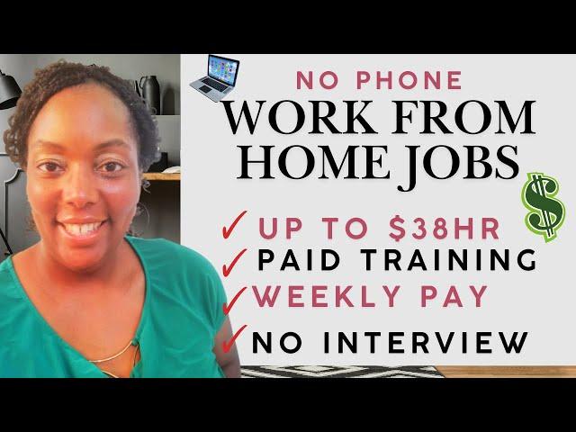 Tired of Talking 6 Non-Phone Work from Home Jobs You’ll Love! 