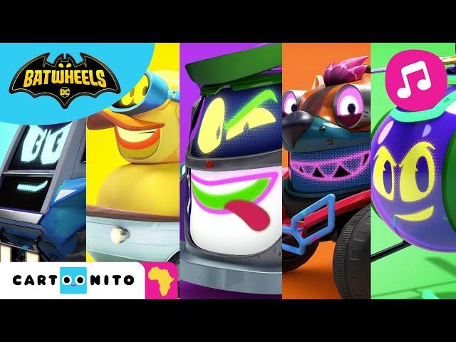 Meet the Villains  | Batwheels |  Kids Music Video | Cartoonito Africa