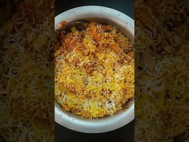 Chicken Dum Biryani recipe  #shorts #cookingwithme