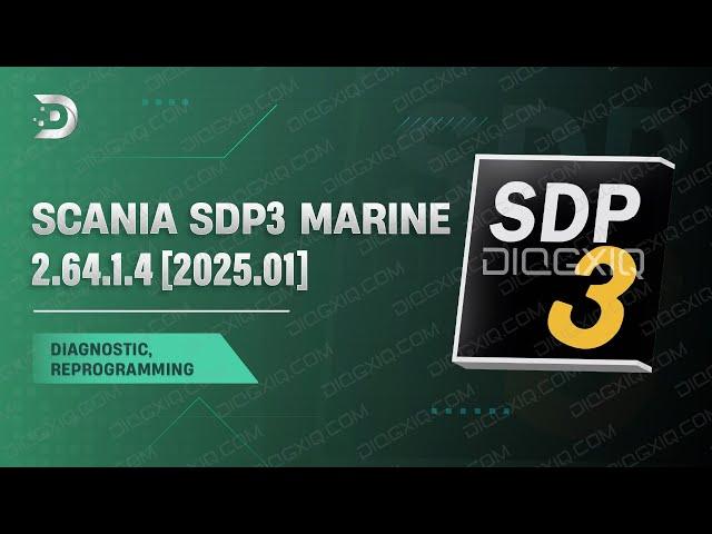 SCANIA DIAGNOS & PROGRAMMER MARINE & INDUSTRIAL 3 2.64.1.4 [2025.01] | SUPPORT  ‍