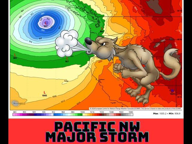 Major Storm Hammers Pacific Northwest!