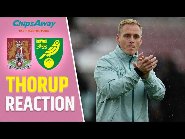 Johannes Hoff Thorup Reaction | Northampton Town 0-3 Norwich City | The Pink Un