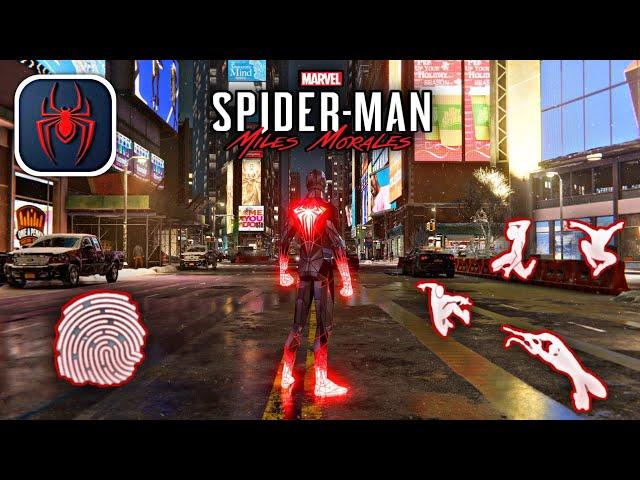 Spider-Man Miles Morales Mobile Free Roam Gameplay (Android Version)