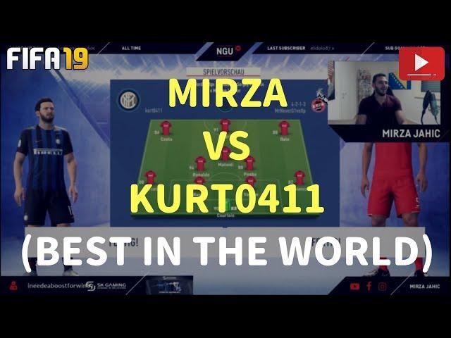 MIRZA VS KURT0411 (BEST IN THE WORLD) IN DIVISION RIVALS - PRO VS PRO! | FIFA 19 ULTIMATE TEAM