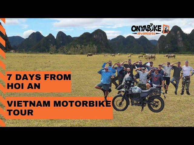 7 Days from Hoi An, Vietnam Motorbike Tour