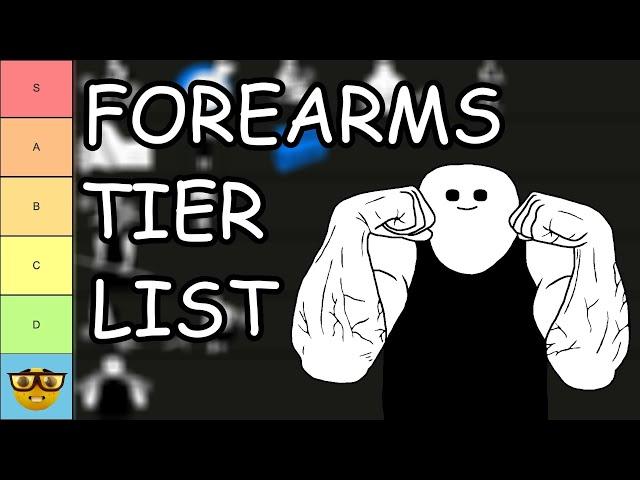 Forearms Exercise Tier List (Simplified)